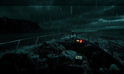 Smuggler Boat Crossing